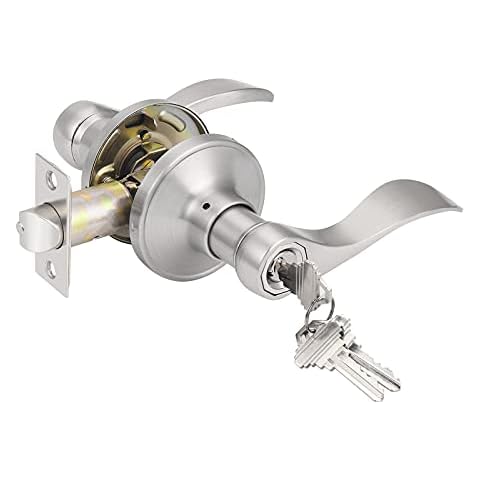 Probrico Wave Style Lever Handles Entrance Door Knobs Cover