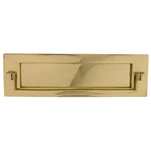 Tss Brass Victorian Knocker Letter Plate 10X3