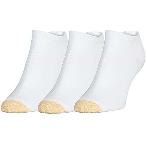 GOLDTOE Women's Le Grand No Show Socks 3 Pack