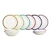 Set piatti Cloud in stoneware, 18 pezzi multicolore