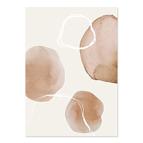 Affiches imprimées sur toile d'art abstrait géométrique haut de gamme pour intérieur chic - 4