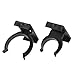 27mm/1.06in Cabinet Foot Buckles 20PCS Black Toe Kick Clips Universal Cabinet Furniture Feet Leveling Feet Clamp Adjustable Plinth Clip