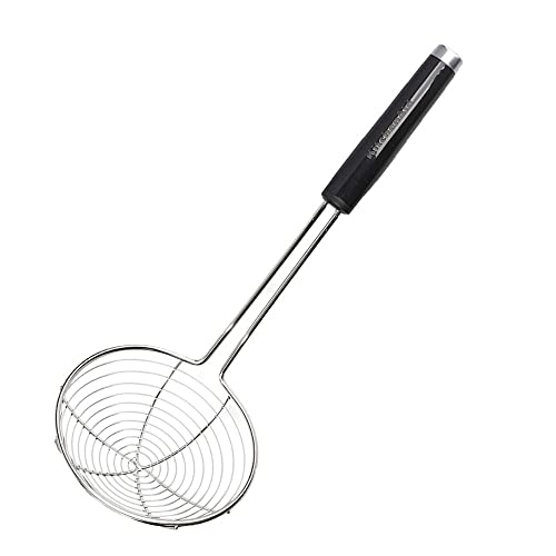Escumadeira com Cabo em ABS Preto KitchenAid