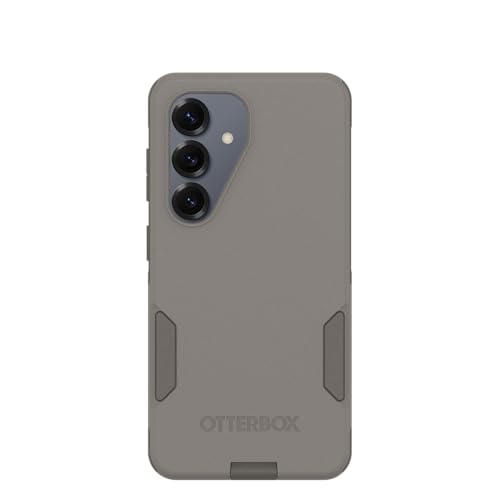 Image of OtterBox Samsung Galaxy S26 Commuter Series Case - Grey /Brown | Thin & Protective iPhone Case, Dual-Layer, Impact Absorbing Phone Case for Samsung Galaxy