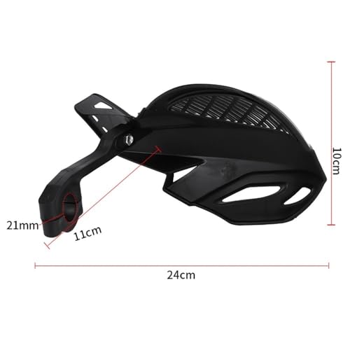 Protège-mains pour moto anti-vent pour guidon de motocross et trail urbain - 4