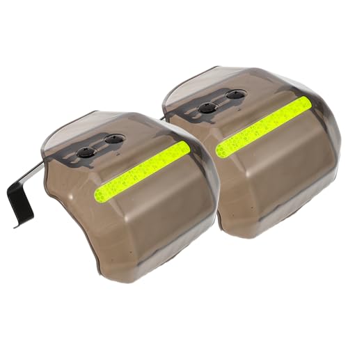 PAMINGONO Protector de Mano para Manillar de Motocicleta Eléctrica, Funda Gruesa Antilluvia y Antiviento, Cubierta Reflectante para Manillar, Protección contra Caídas y Lluvia