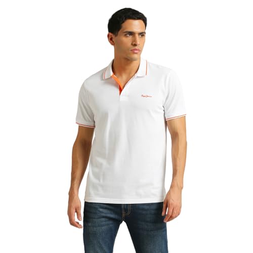 Image of Pepe Jeans Men's Cotton Regular Fit T-Shirt