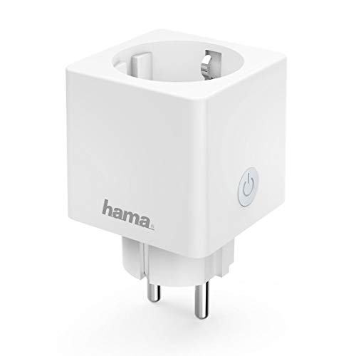 WLAN Steckdose Professional, Mini Plug (smarte Steckdose mit Verbrauchsmessung, ohne Hub, WiFi Steckdose für Sprach- u. App-Steuerung, für z.B.