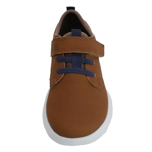 Sperry Toddler Coastal Break Junior Skiff – PU Leather Hook-and-Loop Low-Top Sneakers for Boys & Girls, Lightweight Kids Casual Shoes with Non-Marking Outsole4