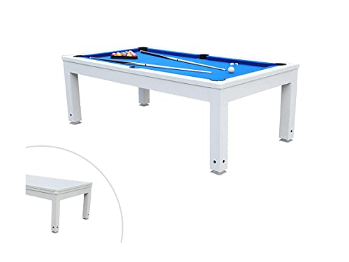 Vente-unique - Table Transformable - Billard Snooker -...
