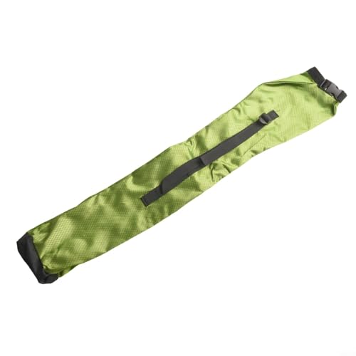Honseadek Sac de transport imperméable en nylon Oxford avec sangle pour bâtons de marche, équipement de camping en plein air, 77 cm, léger (vert)
