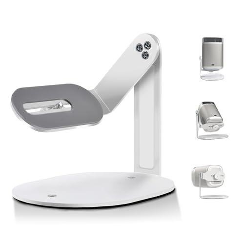 ホワイトプロジェクター 360度回転スタンド付き Amazon | Salange プロジェクタースタンド プロジェクター天吊り金具 1
