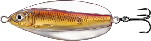 Fishing Tackle Lures Erratic Shiner Casting Spoon Gold-Red