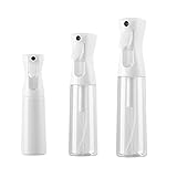 - SPRAY SIN AEROSOL: La botella de spray para el cabello dispensa un aerosol similar a un aerosol sin usar recipientes presurizados o gases propelentes peligrosos.