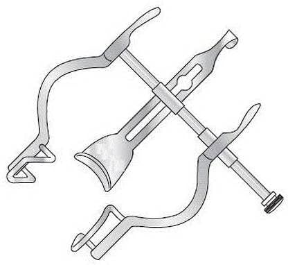 Saini_MEDICOS Abdominal Surgical Retractor Heavy Duty Stainless Steel