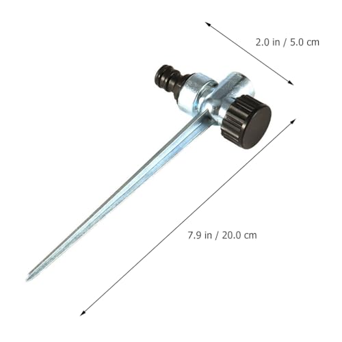 VICASKY Gartensprenger Rasenbewässerung Rasensprenger Schmale Flächen Hängende Bewässerung Sprinklerkopf 3 stücke Rasensprinkler Erdspieß Sprinkler Spike Gartensprinkler Stabiler Einsatz Effektive