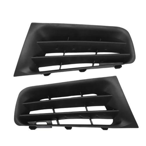 Konuooer 2 x Grilles de calandre noires droite et gauche 7701474478 pour Megane 2 Phase II