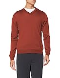 Marca: Falke. Falke - Camiseta de Manga Larga con Cuello de Pico para Hombre, Hombre, 60001, Chef, XXXL