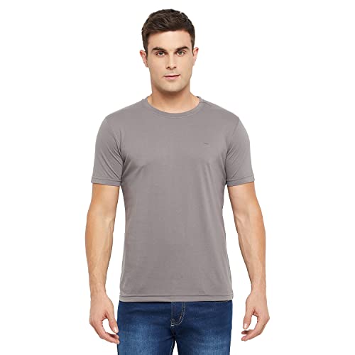 Image of Orewa by OKANE Men's Solid Round Neck Cotton T-Shirt (Pack of 2)