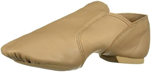 Capezio girls Series Ej2c Jazz Slip on dance shoes, Caramel, 10 Wide Toddler US