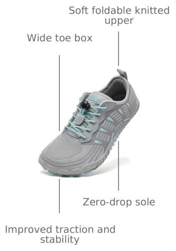 Image of HOBIBEAR Women Mens Barefoot & Minimalist Shoe | Zero Drop Sole | Trail Runner