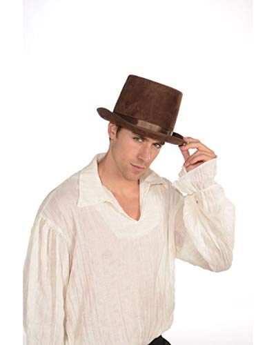 Forum Novelties Men's Brown Top Hat Accessory, brown, Standard 70923 - //coolthings.us