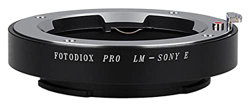 Adaptador Leica M a Sony E Fotodiox Pro elimina holguras en lentes manuales