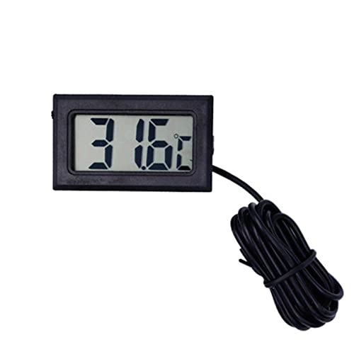 WUSHA Mini eingebettetes Kühlschrank-Wasserthermometer elektronisches digitales Thermometer wasserdichte Sonde TPM-10 Cover