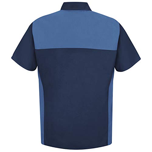 Red Kap Men's Motorsports Shirt, Short Sleeve2