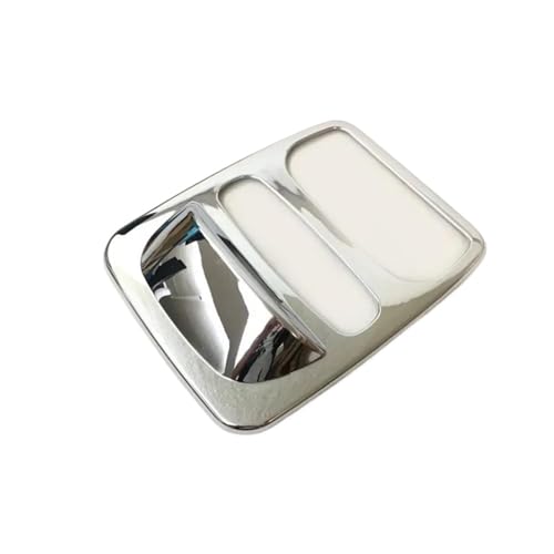 Lámpara cromada ABS para lectura delantera con molduras y palanca de Renault Captur 15-18