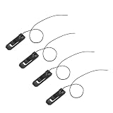 Milisten Klips Do Płetwy Do Deski Sup, Klips Do Płetwy Do Deski Surfingowej, Klamra Dzielona Do Deski Surfingowej, Czarny, 4,3 X 1,3 Cm, Nylon