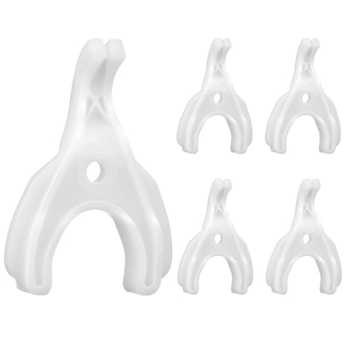 ElaraBerry 5 Pcs Animal Clipper Lever Replacement, Animal Grooming Clipper Repair Parts 1.9" x 1.3" Durable ABS Taper Lever for Pet Groomers and Barbers, Easy Install