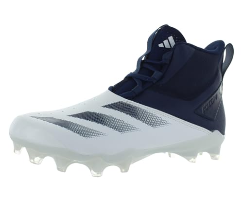 adidas Adizero Chaos Unisex Shoes Size 8.5, Color: Footwear White/Team Navy Blue/Footwear White