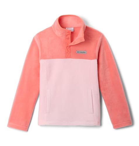Image of Columbia Kids Steens Mountain Ii 1 /4 Snap Fleece Pull-over (little Kid /Big Kid)