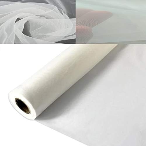 3 Yards 1.27 Meters Silk Screen Printing Fabric Mesh Screen Printing Mesh Wide High Tension Mesh Making Ink Supplies 180 Mesh（72T）