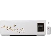 Sonew Wall Mounted Heating Machine, Smart Wall Heater, Dual Use Highly Efficient Wide Angles Mobi...