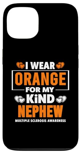 I Wear Orange For My Nephew MS �������d���ǔF�m �X�}�z�P�[�X iPhone 13 �p