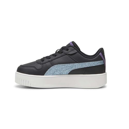 PUMA Kids Girls Carina Street Deep Dive Glitter Platform Sneakers Shoes Casual - Black3