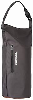 Coolaid Water-Resistant Ballistic Poly Food Bag with Zip Closure Gray/Orange