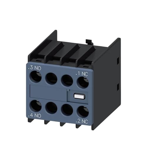 Interrupteur auxiliaire 1NO+1NC haute durabilité 3RH29111NF11 pour bornes à vis 3RT2
