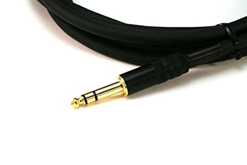 Image of Monoprice 15 ft & 25 ft XLR Female Cables - Goldpla and Stage Right Series - 1 /4-Inch to XLR TRS Adapters