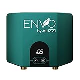 ANZZI Envo ANZZI Electric Tankless Water Heater 6 kW at 240 Volts, Small Enough to Install Anywhere - For for any bathroom sink or kitchen sink (WH-AZ006-M1)