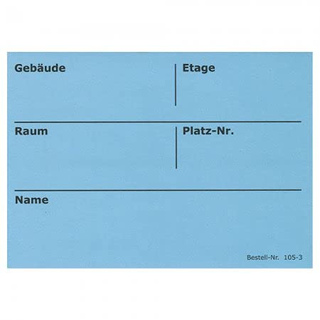 BB-verpackungen lot de 50 umzugsetiketten 105 x 75 mm, se retire sans laisser de traces déménagement, autocollant étiquette (bleu)