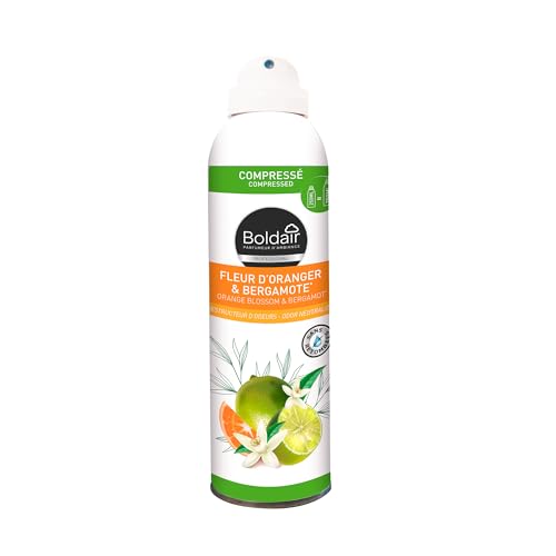 Destructeur d'odeur BOLDAIR fleur d'oranger bergamote 250ml