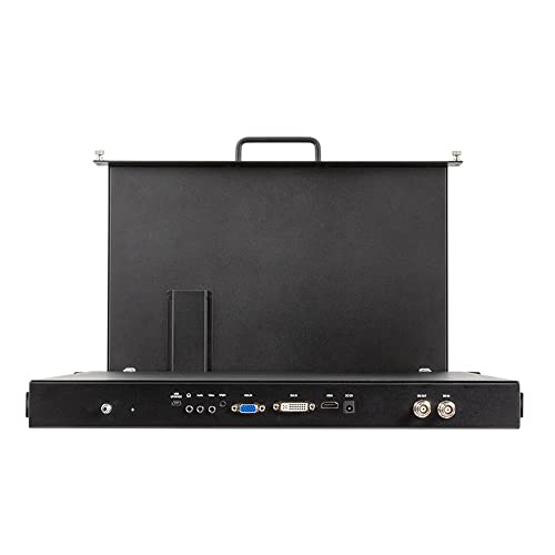 Image of 17.3 Inch 1RU Pull Out Rack Mount Monitor Full HD 1920x1080 Broadcast LCD Monitor SC173-HD-56 (HDMI)