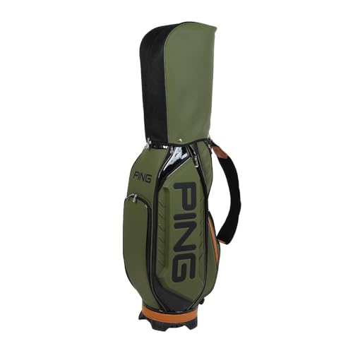 ピン(PING) AUTHENTIC CART CB-U2504 38652 キャディバッグ 9型 口枠5分割 フルオープンポケット シューズインポケット 7枚目