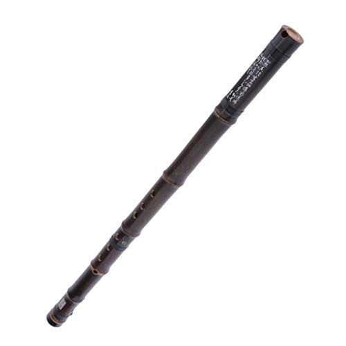 Professional Xiao Bamboo Flute with Bag Chinese Kont for Kids Friends Music Lovers - G Key Left Hand