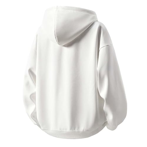 Men's Heavy Hoodie Fleece Lined Pullover Thick Fall Winter Hooded Sweatshirt Fashion Basic Long Sleeve Sweatshirt4