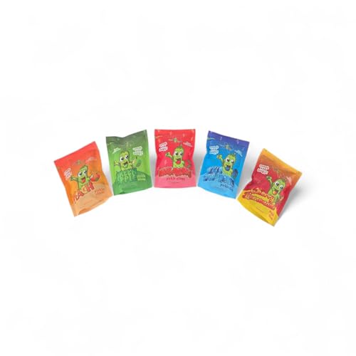 Sweet and Tangy Pickle Slices Variety Pack, 5 Tropical Flavors