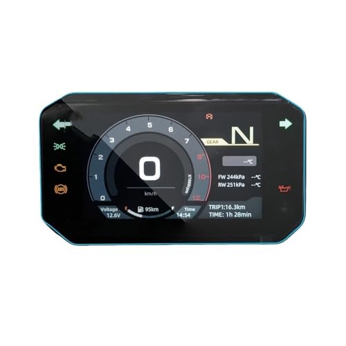 Anti rayures tableau de bord moto pour CF Moto 675NK NK650 2025 protège écran